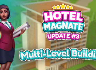 Content Update #3 v0.8.3 - Multi-Level Building, Day Guests & Lighting